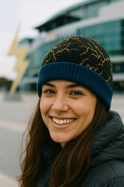 Lightning Storm Knitted beanie